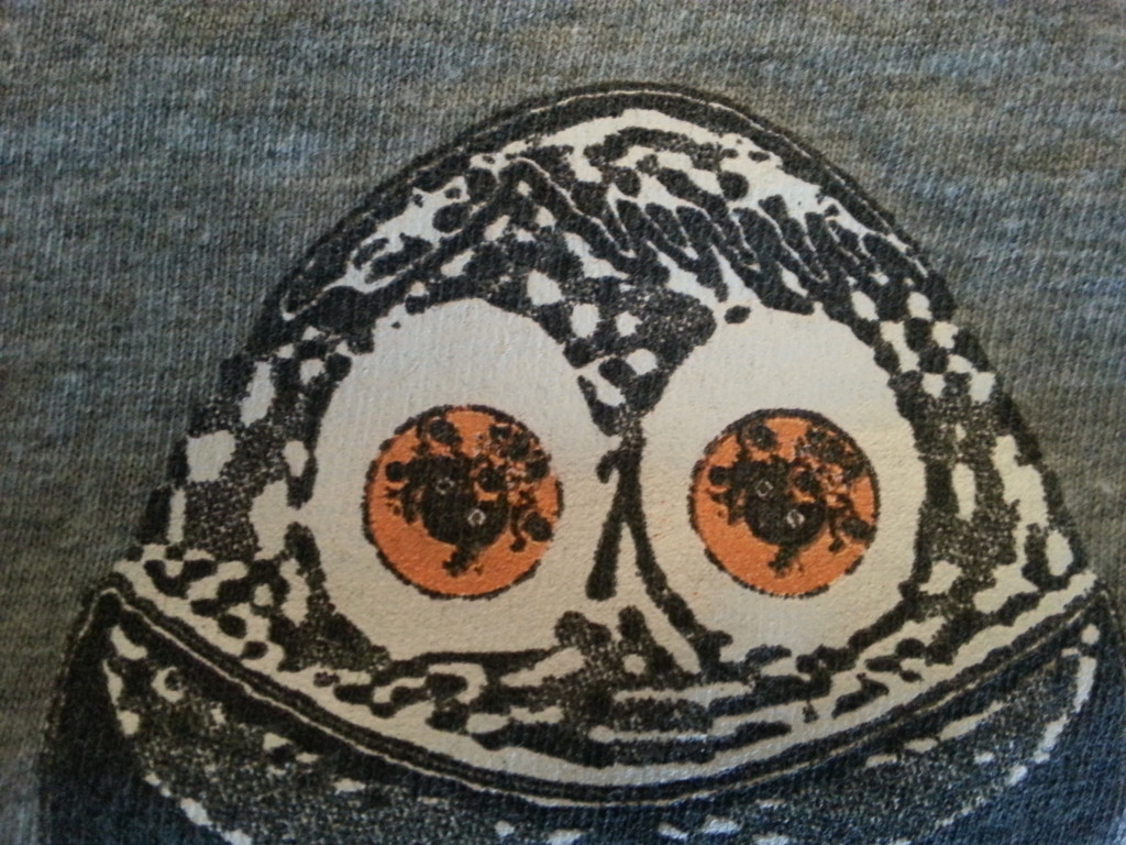 CD art as it appears on Mewsite.com in the eyes of the Mew eggs on a tour t-shirt from the November 
